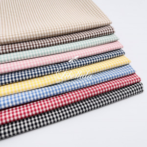 Хлопок в мелкую клеточку