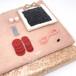 Кролик Тедди (пудровый)