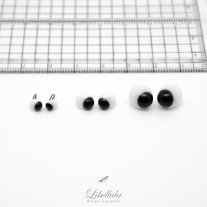 Глаза стеклянные "косые" (Германия) Глаза стеклянные "косые" (Германия)