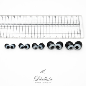 Глаза стеклянные "косые" (Германия) Глаза стеклянные "косые" (Германия)