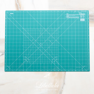 Коврик OLFA для резки и пэчворка защитный, формат A2, 43х60
