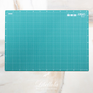 Коврик OLFA для резки и пэчворка защитный, формат A2, 43х60
