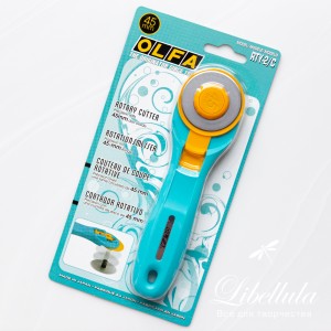 Нож OLFA с круговым лезвием, фиксатор