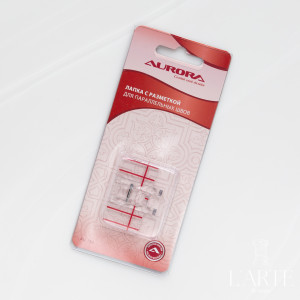 Лапка с разметкой для параллельных швов AURORA