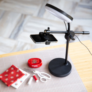 Лампа Штатив для телефона с кольцевой лампой