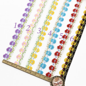 Тесьма с вышивкой