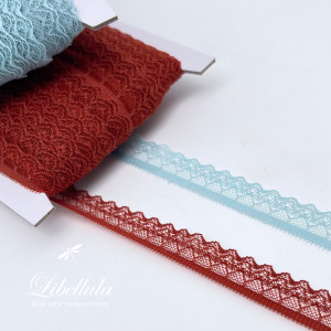 Кружево резинка ажурная