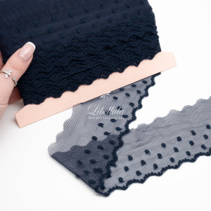 Кружево (темно-синее)