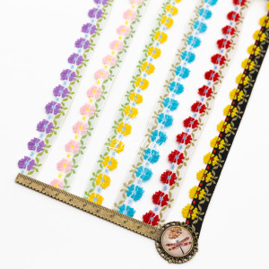 Тесьма с вышивкой