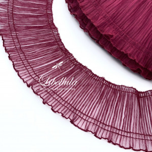 Кружево (бордовое)