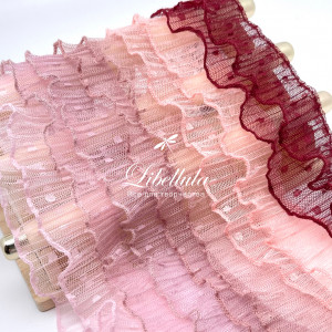 Кружево двухслойное