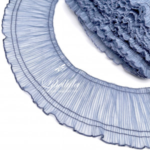 Кружево (серо-голубое)