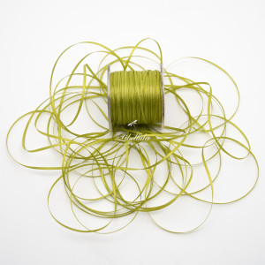 Лента искусственный шелк, ширина 1 мм, тон 188