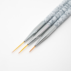 Кисть (синтетика) круглая (набор 3 шт)