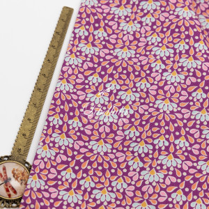 Tilda Cotton Beach Sea Anemone Lilac