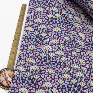 Tilda Cotton Beach Sea Anemone Blue