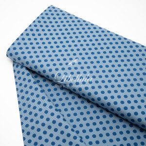 Tilda Medium Dot Denim Blue