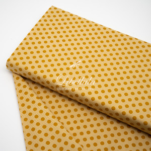 Tilda Medium Dot Flaxen Yellow