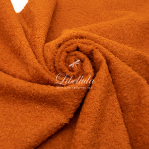 Вискоза кудрявая рыжая, 180-08