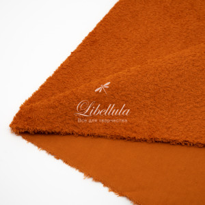 Вискоза кудрявая рыжая, 180-08