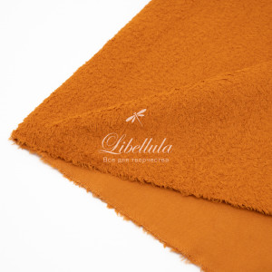 Вискоза кудрявая рыжая, 180-16