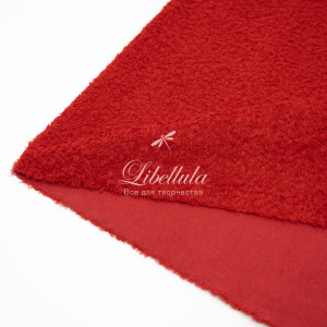 Вискоза кудрявая красная, 180-21