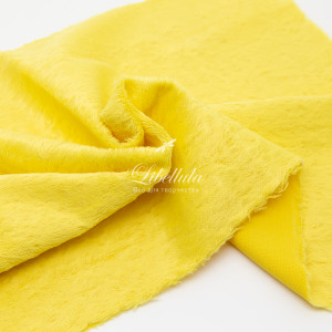 Вискоза прямая 6 мм, желтая, 190-943