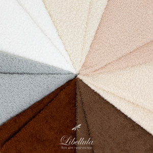 Вискоза кудрявая белая, 180-01