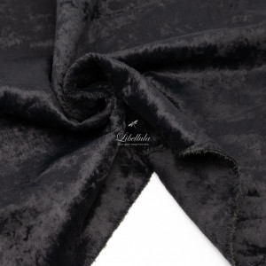 Вискоза прямая 6 мм, черная, 190-910