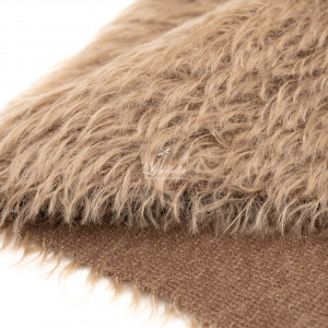 Мохер 16 мм, светло-коричневый, 141-05