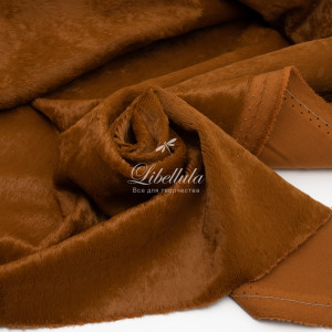 Вискоза прямая 6 мм, коричневая, 190-907 Вискоза прямая 6 мм, коричневая, 190-907