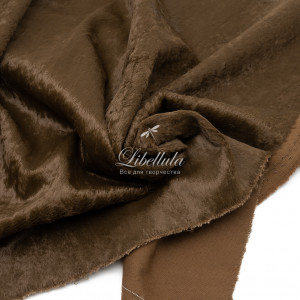 Вискоза прямая 6 мм, коричневая, 190-911 Вискоза прямая 6 мм, коричневая, 190-911