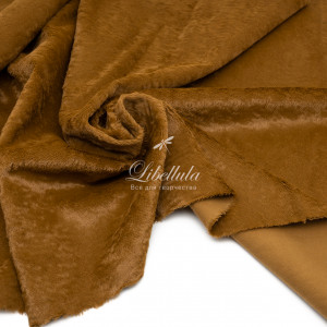 Вискоза прямая 6 мм, коричневая, 190-927 Вискоза прямая 6 мм, коричневая, 190-927