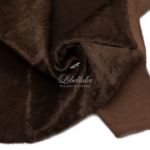 Вискоза прямая 6 мм, темно-коричневая, 190-928 Вискоза прямая 6 мм, темно-коричневая, 190-928