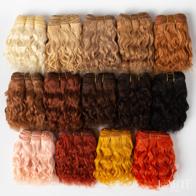 Трессы натуральные из шерсти козочки  