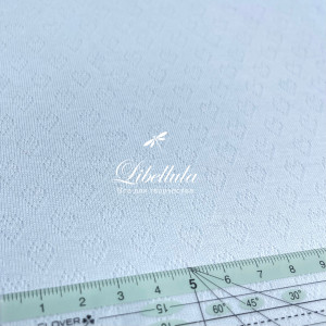 Ажурный трикотаж сердечки