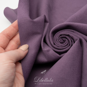 Микровельвет однотонный