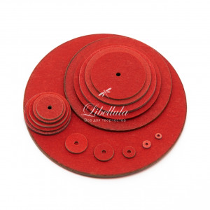 Диски фибра ОПТ 100 шт  (от 6 мм до 30 мм) Россия