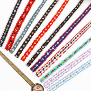 Тесьма с вышивкой