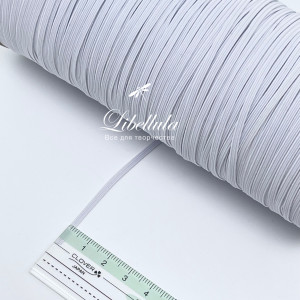 Резинка тонкая белая (2 мм)