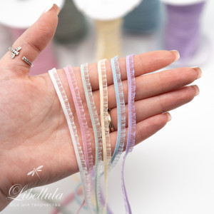 Резинка кружево с воланом