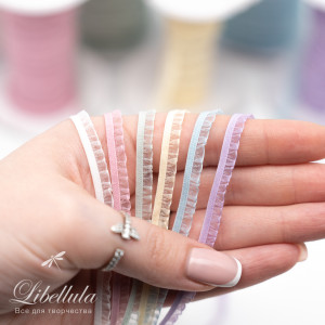 Резинка кружево с воланом