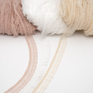 Кружево резинка ажурная