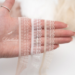 Кружево резинка ажурная