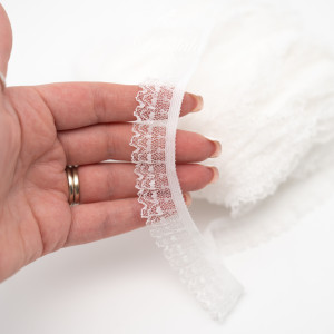 Кружево резинка ажурная