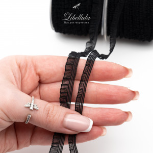 Резинка (рюш) с воланом